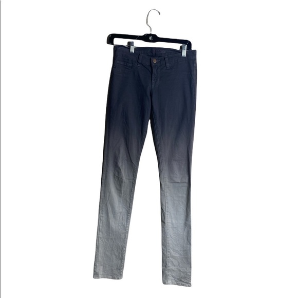 J Brand Low Rise Pencil Leg Ombre Jeans - Picture 1 of 10